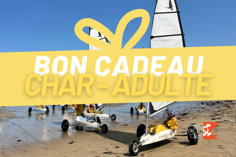 Bon cadeau : Une séance de char à voile - Adulte